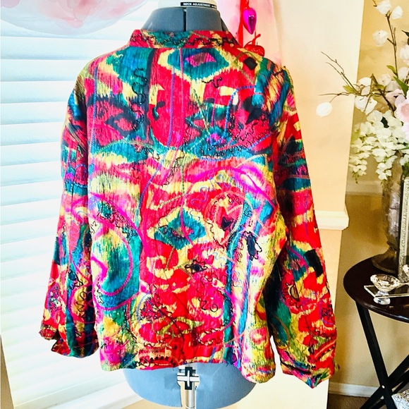Vibrant Multicolor Jacket - Picture 2 of 4